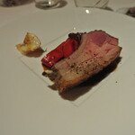 リストランテ カノフィーロ - ニュージーランド産仔羊背肉のグリーリア