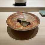 くるますし - 二神島産鮑六時間蒸し肝ソース