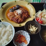 鶴カントリー倶楽部レストラン - 油淋鶏定食 追加差額 300円