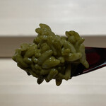 くるますし - 肝のリゾット完成