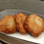 手打ちそば 柚楽 - 揚げたて薩摩揚げ