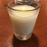 Koufuku Ajibou - 唯一いまいちだったのが豆乳。濃縮タイプのものをお湯で薄めすぎかと。