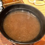 とんかつ けい太 - シジミ汁