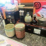 金沢まいもん寿司 - 卓上