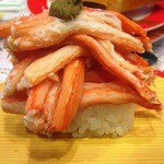 金沢まいもん寿司 - カニがんこ盛り￥３８０