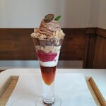 木下茶園 - 横からの図