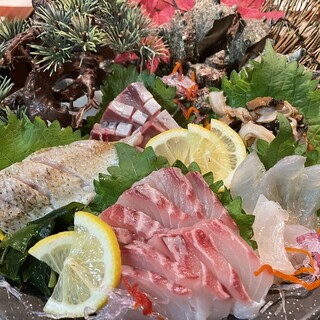 鮮魚から熟成魚まで充実◎四季折々の旬を楽しむお造りは必食