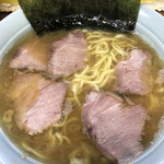 家系ラーメン まこと家 - チューチャー麺固め