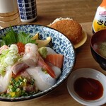 やす佳 - 海鮮丼 恵(めぐみ) 1540円税込