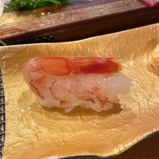 松寿司 - 料理写真:このエビが抜群でした