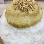 かき氷店 小桃 - 炒りごまが意外にもアクセント！