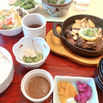 阪奈カントリークラブレストラン - 牛ハラミのステーキ膳
            プレー＋715円
