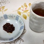 一寸そば屋 - そば茶とそば味噌