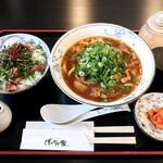 ぼっかけ家 - ぼっカレーうどんのミニ丼定食