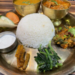 ヴィントゥナ ダイニングアンドバー - Nepali Thali Set　1510円