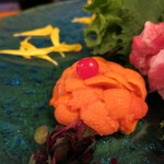 うなぎ屋酒坊・画荘 越後屋 - 25年4月　北方四島の雲丹