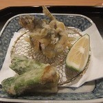 温味 - 2013/04　活け稚鮎の天ぷら