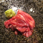 鳥茂 - ハラミ刺し