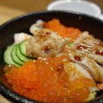 築地玉寿司 - 料理写真:ランチのミニ丼