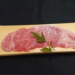 Tsukuba Sansuitei - 常陸牛すき焼きは黄身割下でお召し上がりください