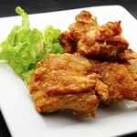 [Standard menu] Iwate Abedori chicken thigh zangi (4 pieces)
