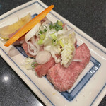 焼肉 鶯谷園 - 厚切り特上タン