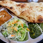 INDIAN TAJMAHAL - スペシャルランチ 1,098円
                        サグマッシュルーム
                        プラウンカレー