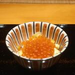 日本料理 幸庵 - 新いくらと栗の飯蒸し