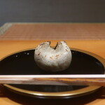 日本料理 幸庵 - 栗の茶巾しぼり