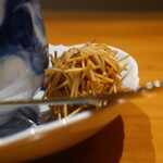 日本料理 幸庵 - マロン素麺毬栗仕立て