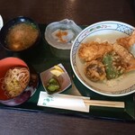 Ooshima ya - 天丼(さくら)セット