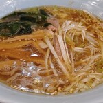 椿ラーメンショップ - ネギつけ麺(酢抜き)