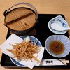 大正庵 - 料理写真:●鍋焼きうどん　840円
●ごぼう天　130円
