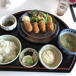 くまもと中央カントリークラブ - カキフライ定食