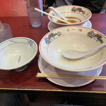 本家 第一旭 - 完食！　ご馳走さまでした♪