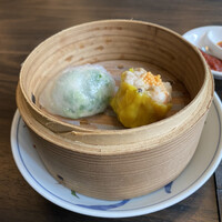家寶 跳龍門 - ・蟹焼売
                  ・ニラエビ餃子