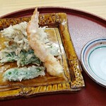 ワインと日本酒 割烹八十八 - 天ぷら