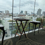 表参道うかい亭 - 店内からの風景