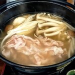 豚人 - 上州もち豚塩出汁柚子胡椒しゃぶしゃぶランチ1000円 