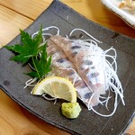 仁世宇園 - 山女魚の刺身
