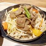 松尾ジンギスカン - 「特上ラムジンギスカン定食」（1,830円）