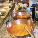 天ぷら 福たろう - 2種の胡麻油を使い分け