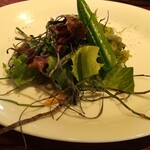 カスターニョ - 料理写真:自家菜園野菜を使った新鮮サラダ