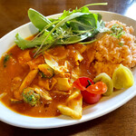 クッチーナディー - 料理写真:北本トマトカレー　1050円。