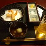 京・富小路 天ぷら吉川 - 新鮮な海老は主役級