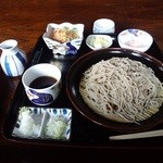 千寿庵 - 寒晒しそば大盛り