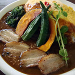 アプランティ - オムデミポ880円、ライス大・辛さ6番