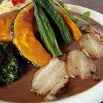 アプランティ - オムデミポ880円、ライス大・辛さ6番