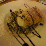 バカイゥン - フォアグラのカツレツ　レンズ豆と温玉のせ