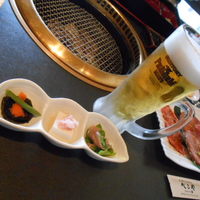 米澤牛DINING べこや - ビール＆お通し